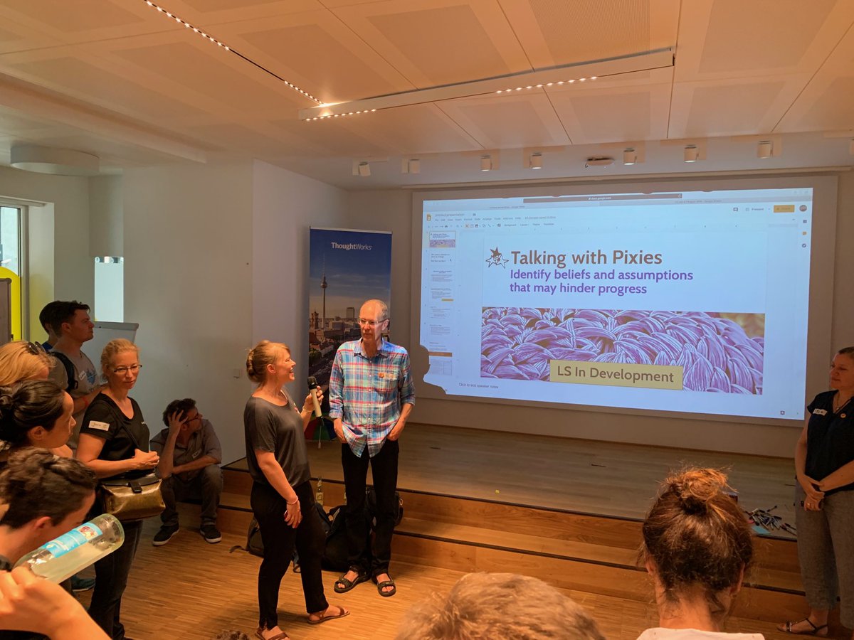 janschmiedgen's tweet image. Great prototype dev session for a new #LiberatingStructure with ⁦@KeithMcCandless⁩ yesterday at ⁦@thoughtworks⁩ berlin. Thanks everyone for hosting! Book is ordered. ⁦@czuber⁩ ;)