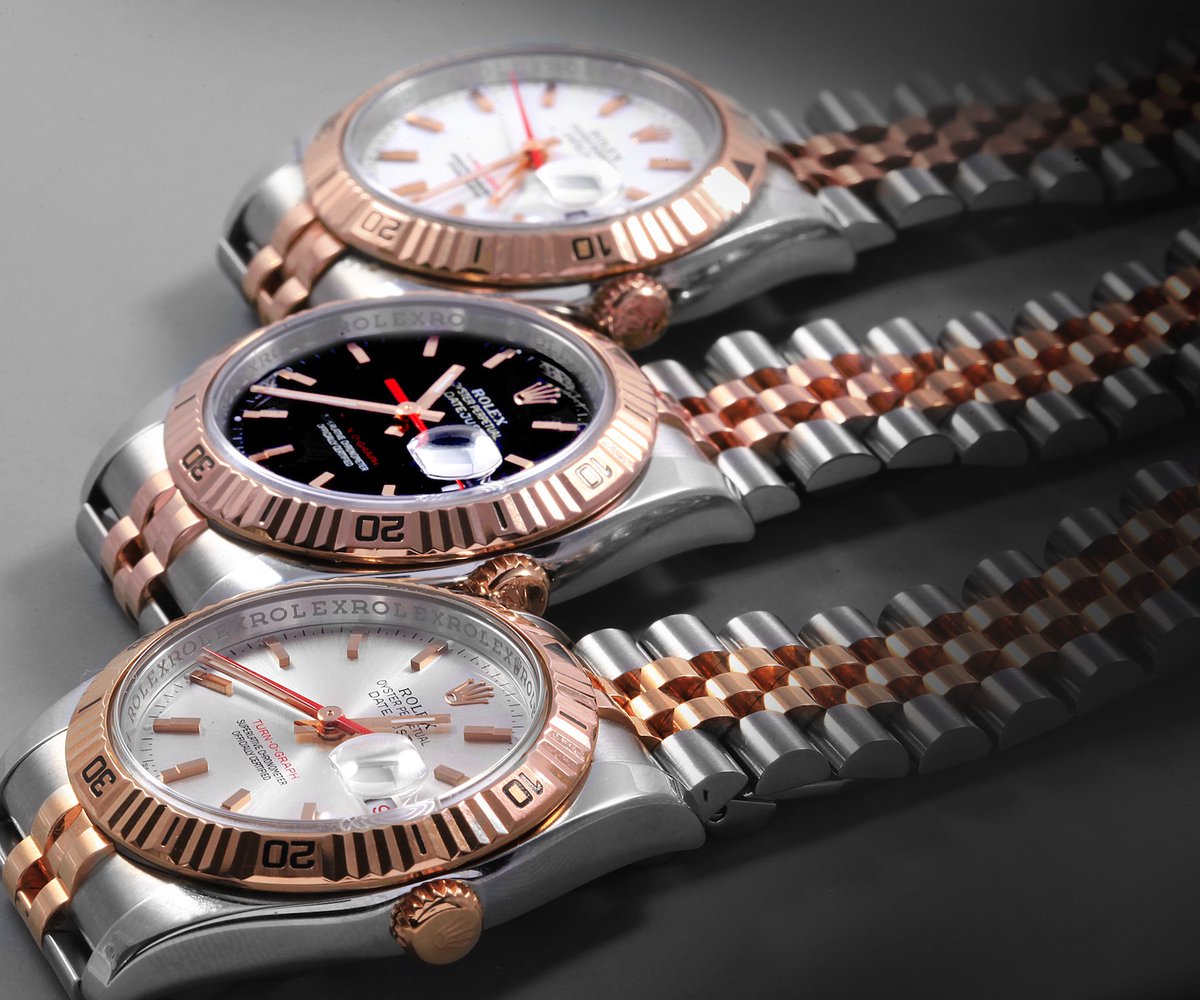 SwissWatchExpo's tweet photo. The Rolex Turn-o-Graph or "Thunderbird" has a history filled with firsts.
It was the first tool and pilot watch produced by Rolex, the first to feature a rotating bezel, and the first sports watch in two-tone steel and gold. https://t.co/TSD0TnLsDe
#Rolex #RolexTurnograph https://t.co/2ClKRzX4wW