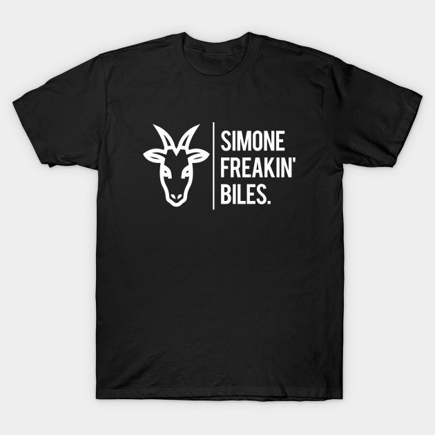 jordynsleftbrow's tweet image. Simone Biles / G.O.A.T.
on sale here: teepublic.com/t-shirt/554327…