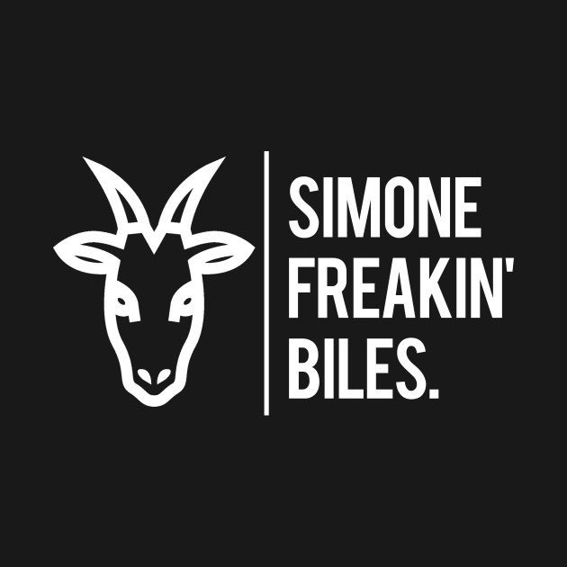 jordynsleftbrow's tweet image. Simone Biles / G.O.A.T.
on sale here: teepublic.com/t-shirt/554327…