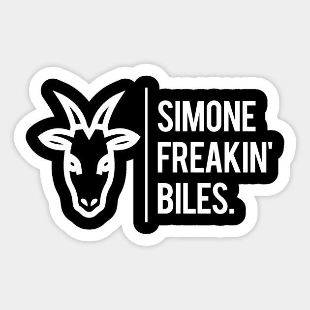 jordynsleftbrow's tweet image. Simone Biles / G.O.A.T.
on sale here: teepublic.com/t-shirt/554327…
