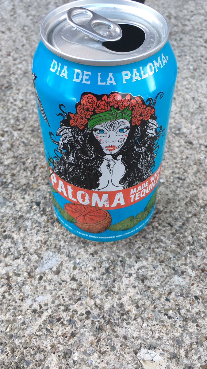 AmberShifferly's tweet photo. first time trying Paloma... made by the @DrinkGingerHead and I am not disappointed! 👌🏽 https://t.co/MCsSFRrcJZ