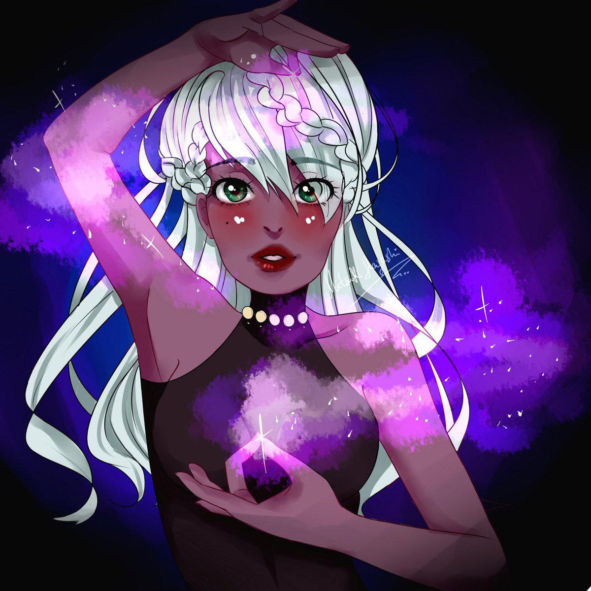 MitsukiHayashi1's tweet photo. Day 7 of #witchgust #witchgust2019 "Black" ☺️❤️
Siento la falta de dibujos, he estado haciendo stream como loca porque tengo alertas nuevas 😍😍 https://t.co/eTzMS7UPiz