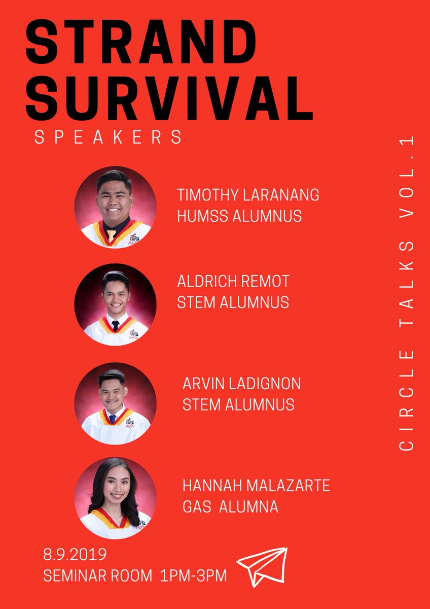 SocSciCircle's tweet photo. ⭕️Circle Talks Vol. 1
Strand Survival
If you’re still a little bit confused about Senior High School and the strand you chose? Don’t worry, we’ve all been there. Get tips from people who’ve survived senior high.
#OutoftheBoxIntoTheCircle
#CircleTalks https://t.co/dshaVkKpr7