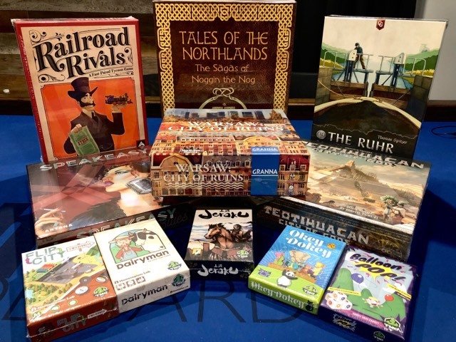 HeavyCardboard's tweet photo. Just under two hours left to enter our massive 11-game giveaway for #LiveStreamingThruGenCon!

Good luck, y'all!

https://t.co/tVpmllTpzP https://t.co/cVD4sTdpAh
