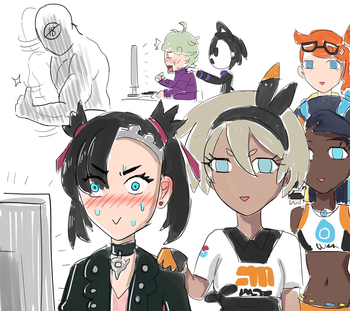 Meowkea You Get Used To It Pokemon サイトウ オニオン ポケモン剣盾 ポケモン マリィ ビート ソニア ルリナ T Co Uv3xykunlx