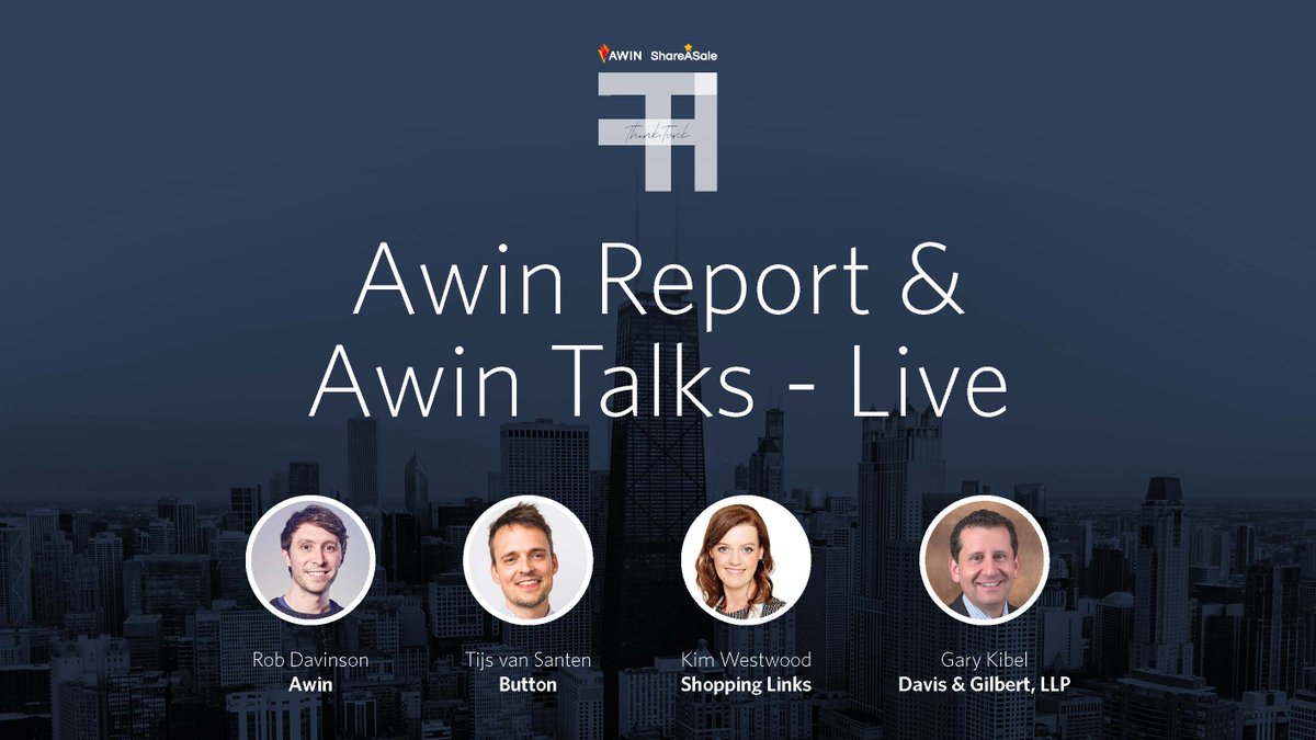 shareasale's tweet photo. At #ThinkTank19, Awin's Rob Davinson and major players in mobile tech, influencer marketing, and advertising law - examined the theme of 'digital diversity’ and how it fits in thee wider digital marketing channel. Watch their session now: https://t.co/6GdhEm69lV https://t.co/86sdqPsHI8