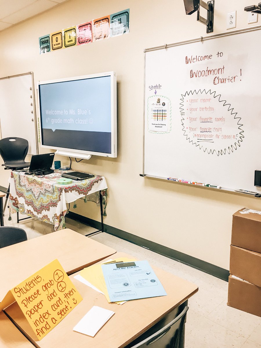 MsBlue_MathHend's tweet photo. Meet the teacher day 1 = success! ✔️✔️✔️ https://t.co/Yk7wcx1n59