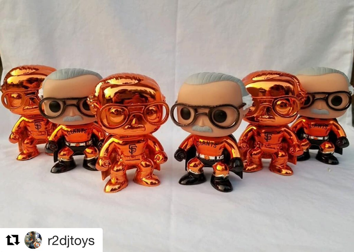 DisTrackers's tweet image. #Repost @r2djtoys with @get_repost
・・・
Whaaaa!!! Chrome SF Giants Stan Lee Pop!!! These are a VIP special event SF Giants Marvel Night 2 raffle prizes only!!! Unfortunately the tickets to this special event are sold out!!!
.
#funkopop #popvinyl #funko #sfgiants #stanlee