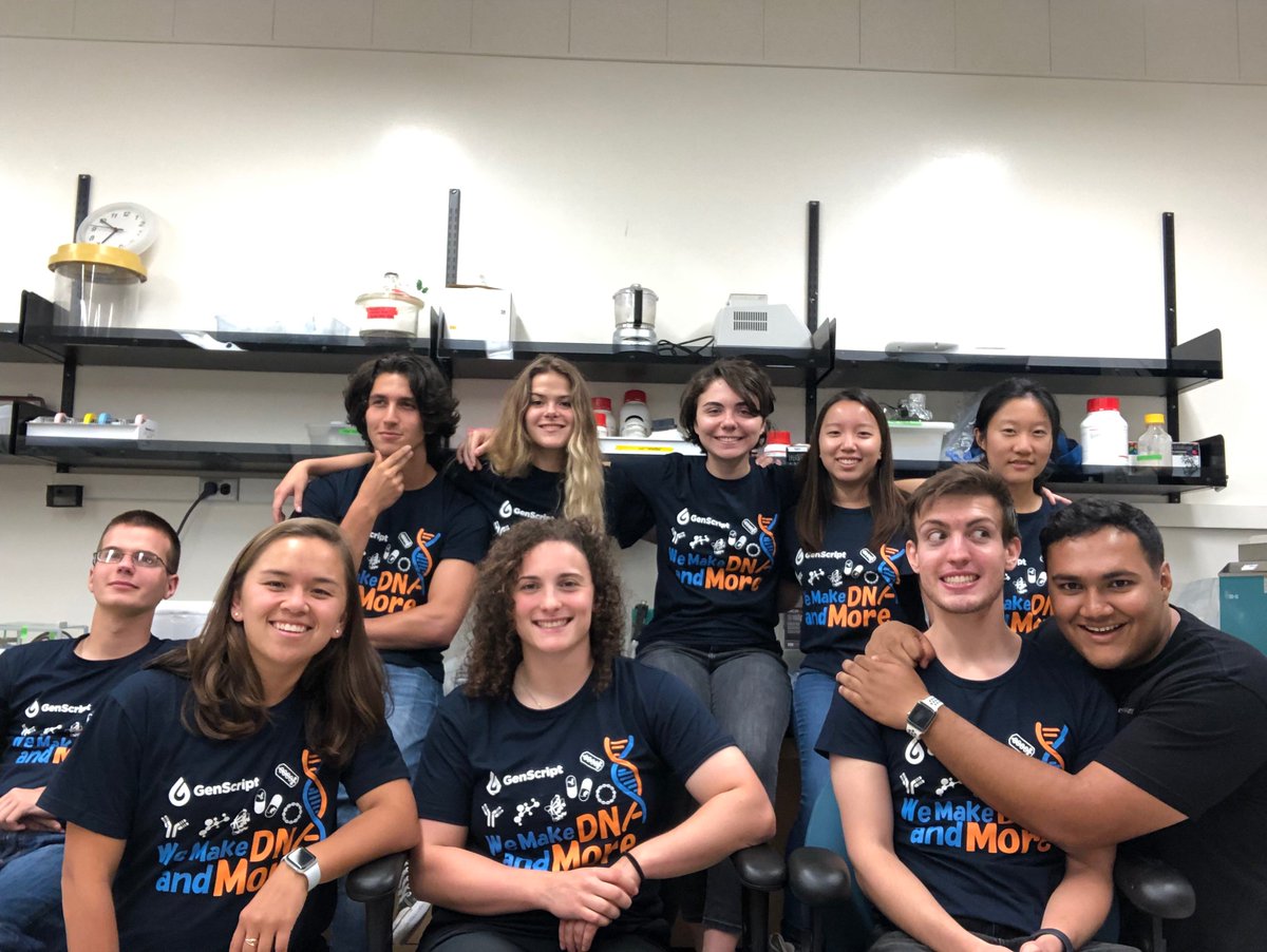 Happy 17th anniversary to <a href="/GenScript/">GenScript</a> !! Thank you for supporting our team!