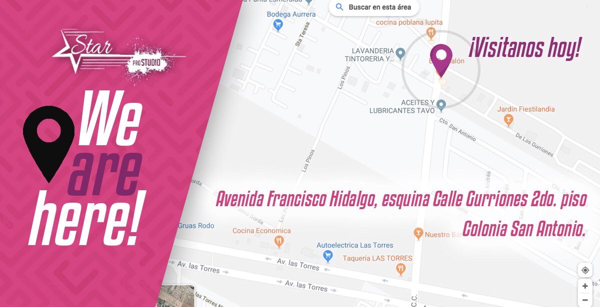 StarProStudio's tweet photo. ¡¡Nos estamos renovando!!
No puedes perderte la oportunidad de conocer el primer  𝐒𝐭𝐮𝐝𝐢𝐨 𝐁𝐨𝐮𝐭𝐢𝐪𝐮𝐞 en Pachuca
::Av. FFCC. Hidalgo, esquina Calle Gurriones 2do. piso, Col. San Antonio a unos metros del Blvd. Las Torres:: https://t.co/lxMZGmb3QA