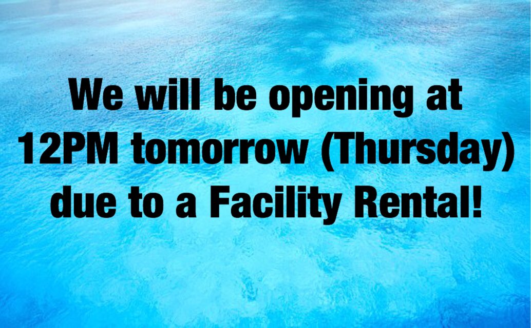 AtomicTrmpoline's tweet image. OPENING LATE TOMORROW due to a Facility Rental!  Open jump will begin at 12PM!  #camps #facilityrental #soldout #atomictrampolinefuncenter #villageatleesburg