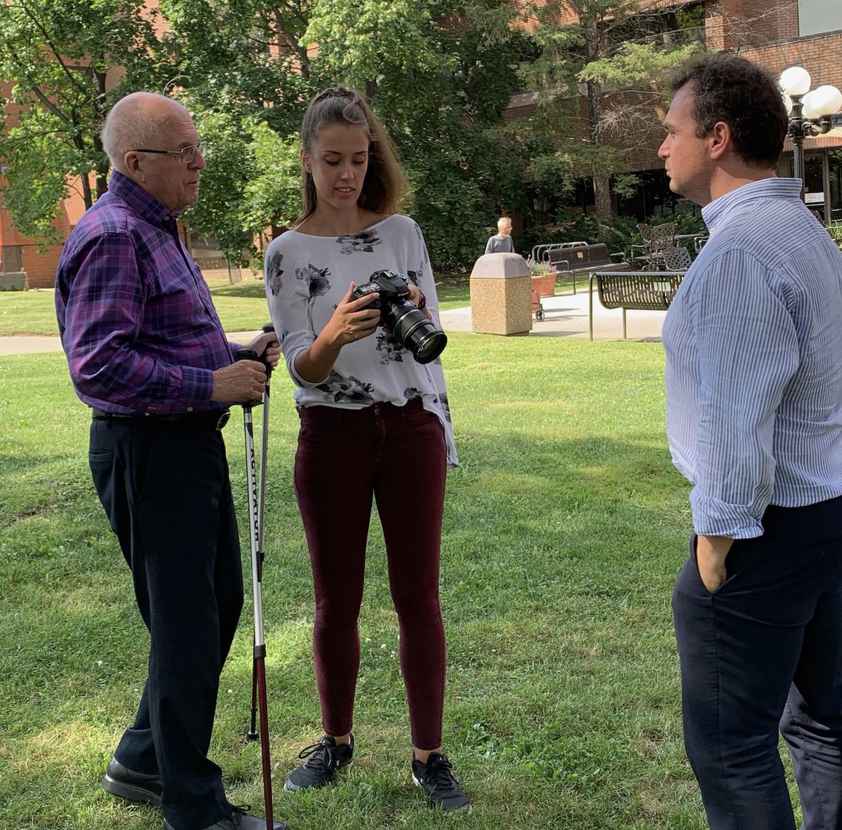 GERAScentre's tweet photo. Special thanks to Dr. Peter McDonald who helped us film a series of instructional videos for our #FitFrailtyApp! He was a pro on and off the camera! 🎥 🌟
@Kennedy_CCK @GeorgeIoannidis @alicia_aah https://t.co/oRTFYc1bvu
