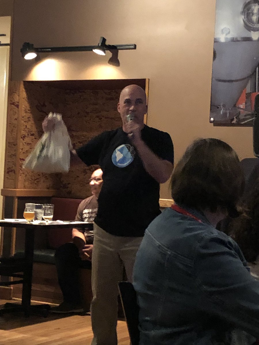 JaneMWilburne's tweet photo. Trivia night at PCTM 2019 #PCTM2019 https://t.co/unZKMPjFFA
