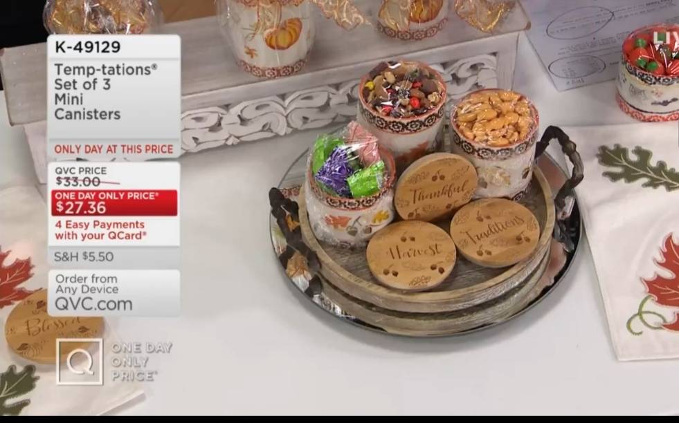 taratemptations's tweet photo. 🎃👻🦇🧛♂️
One Day Only Price tonight on QVC with Tara and Rick!
#31daysoftemptations
#fallfestive
#centertaining https://t.co/2aAIan4U8m