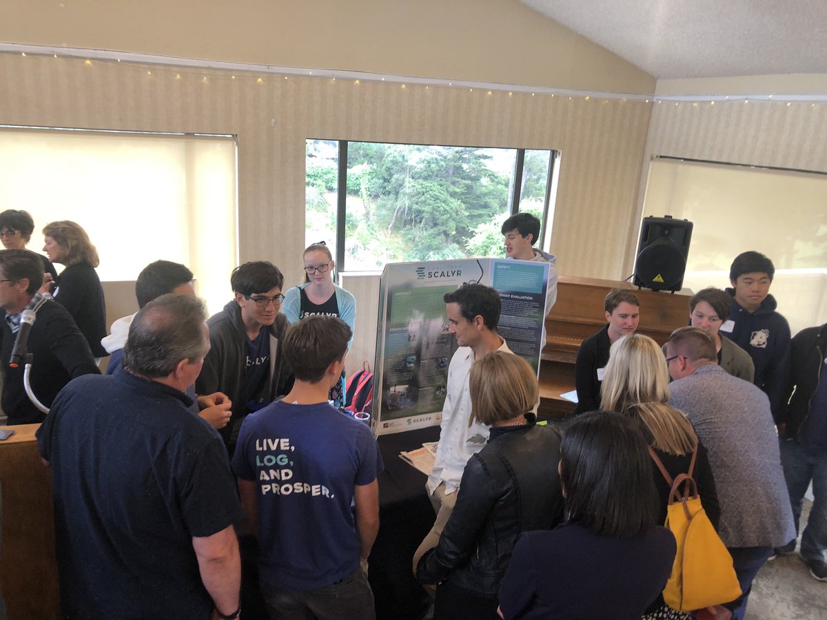 AptosHigh's tweet photo. AHS Robotics team &amp; Environmental Science students making AHS &amp; PVUSD proud at the Santa Cruz County Office of Ed admin kick off! #collegeandcareerreadymariners #sciencechangeslives #oneteam @mlrod32 @PajaroValleyUSD https://t.co/tvIgO5Ga9Z