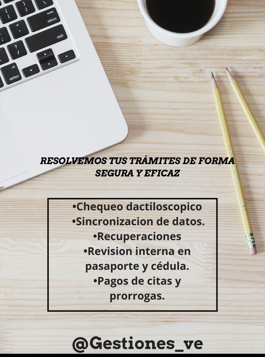 gestiones_ve's tweet photo. En @gestiones_ve resolvemos tu problema con tu pasaporte de manera segura. Contáctanos al DM para más información #saime #pasaporteexpress https://t.co/3BK9AZ3AzG