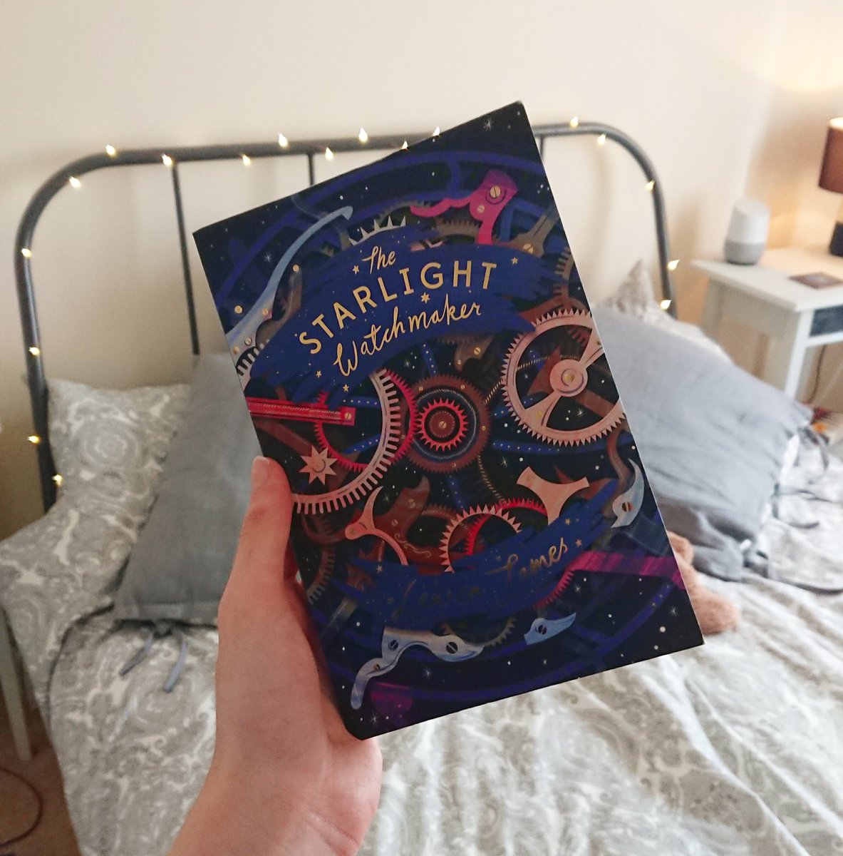 imreading's tweet photo. Because I have to buy and read all of @Lauren_E_James books🥰 this was the cutest!✨ #thestarlightwatchmaker https://t.co/nX3eL8rAap