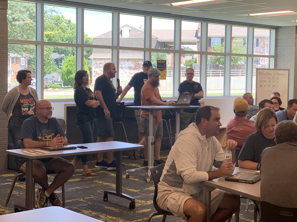 KelleyRCapper's tweet photo. Our #SocialEmotional committee focused on building #studentconnections through #multipleintelligencetheory, incorporating Positive Shoutouts, modeling/discussing the #Top20 principles, practicing social/emotional growth through discussions. @top20training @TjdsbTom @SMWestOffice https://t.co/veSWMC1Qx1