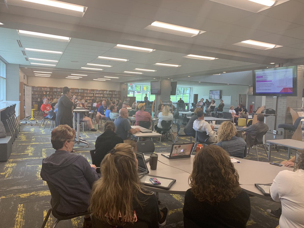 KelleyRCapper's tweet photo. Our #SocialEmotional committee focused on building #studentconnections through #multipleintelligencetheory, incorporating Positive Shoutouts, modeling/discussing the #Top20 principles, practicing social/emotional growth through discussions. @top20training @TjdsbTom @SMWestOffice https://t.co/veSWMC1Qx1