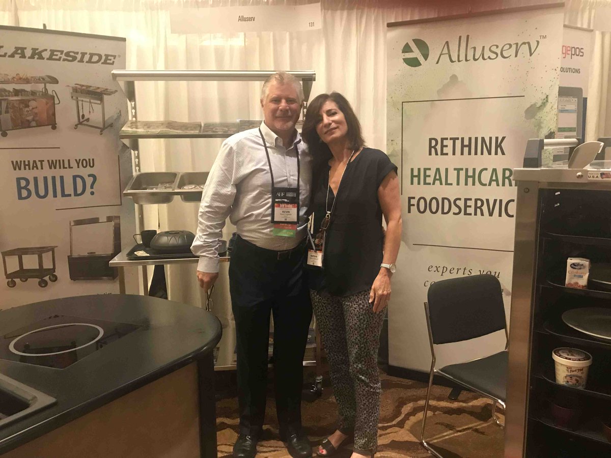 Alluserv's tweet photo. Having a blast showing everyone our products at #ahfbold #ahfconference ! If you haven’t stopped by yet, come see Lakeside\alluserv at booth 131 Be sure to look for Marsha Diamond and Kevin Vigeant . https://t.co/kfLkw4n4hi