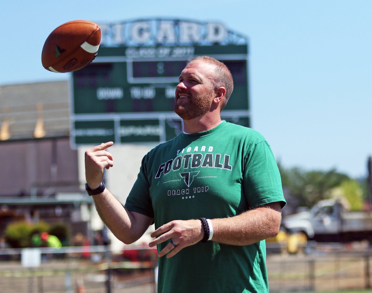 He's following a legend, but John Kemper is ready to take over at Tigard. Read about the Tigers' new head football coach here: bit.ly/2TiPYeD