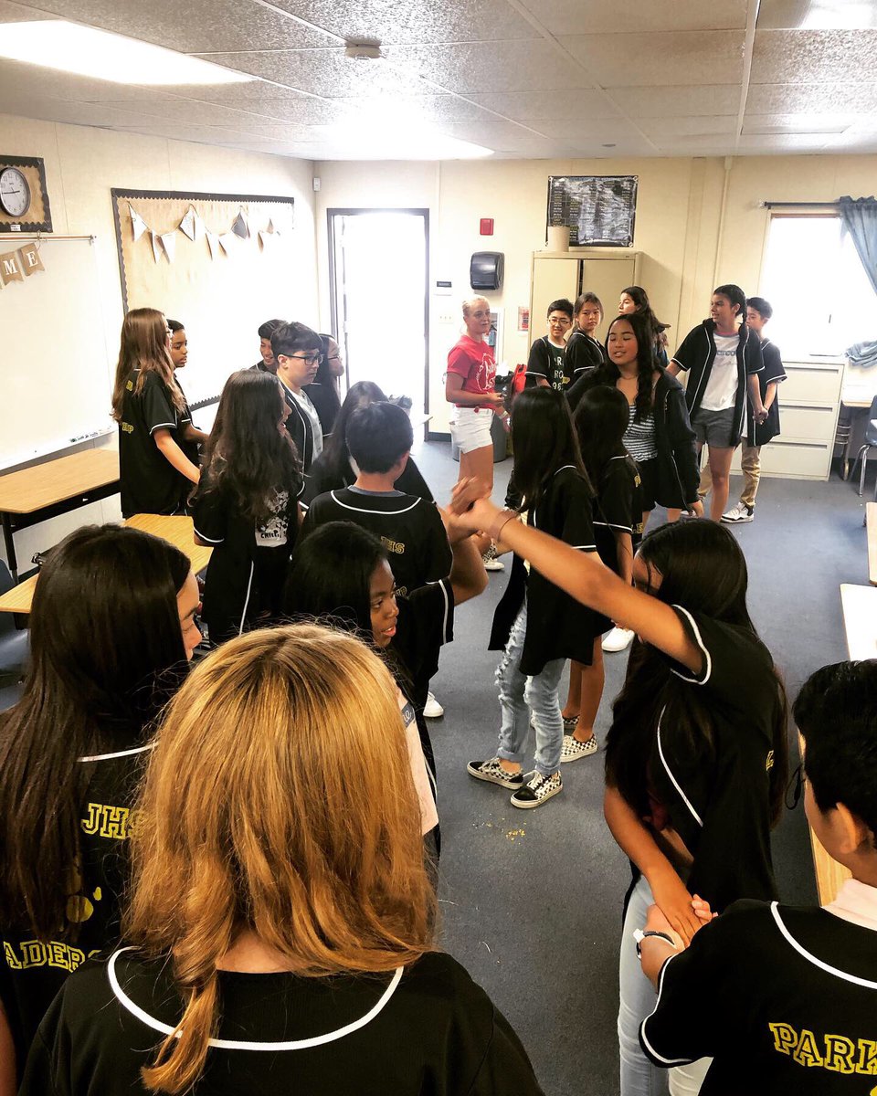 msstellakim's tweet photo. Team bonding time with Parks leadership alumni!  #parksleadership #parksASB #TheParksWay #parksbest2years #parksjrhigh #jrhighasb #parksleadership #parksjrhigh #parksASB #jrhigh #jrhighschool #fsd #fullerton #fullertonschooldistrict #teachers https://t.co/n5IpywcevE