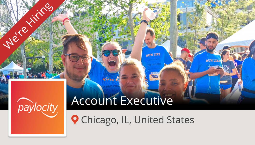 ReportoLisa's tweet photo. Apply now to work for #Paylocity as #Account #Executive in #Chicago! #job https://t.co/X0kcQSQhO4 https://t.co/qiChOBGHCB