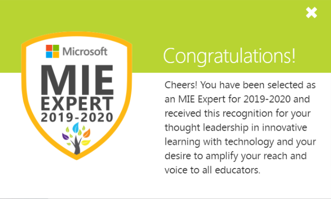 aalbertoherraez's tweet photo. I am so proud to be part of this family another year! Cannot wait to see what this upcoming year brings me!

Love my #MIETribe !

#MicrosoftEDU #MIEExpert #E2 #Road2e2 https://t.co/ISrh2kYcG8