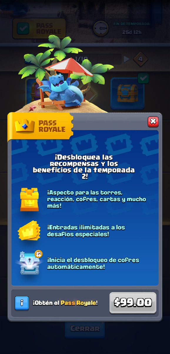 😱SORTEO DE 10 PASES ROYALE😱

✨DINÁMICA✨
- SEGUIR A
@mafertejeda17 🎀
<a href="/ArlosJk/">JK🖤🤘💀WIND502🇬🇹</a> 💸
- DAR RT Y FAV🔄❤️
- ETIQUETAR UN AMIGO✌🏻

☘️💞LOS GANADORES SE DARÁN A CONOCER EL SÁBADO☘️💞

*Pago vía paypal o supercell ID