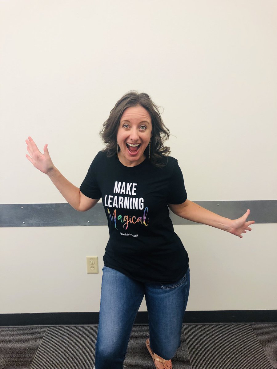 tishrich's tweet photo. Pretty excited to rock my new #MLmagical shirt at #SOsuperquest today!!! Lots of ✨MAGICAL✨ learning happening in Southern Oregon!! #DBCincBooks #tlap #leadlap #IM549c @MSD549C https://t.co/7WKervbzCC