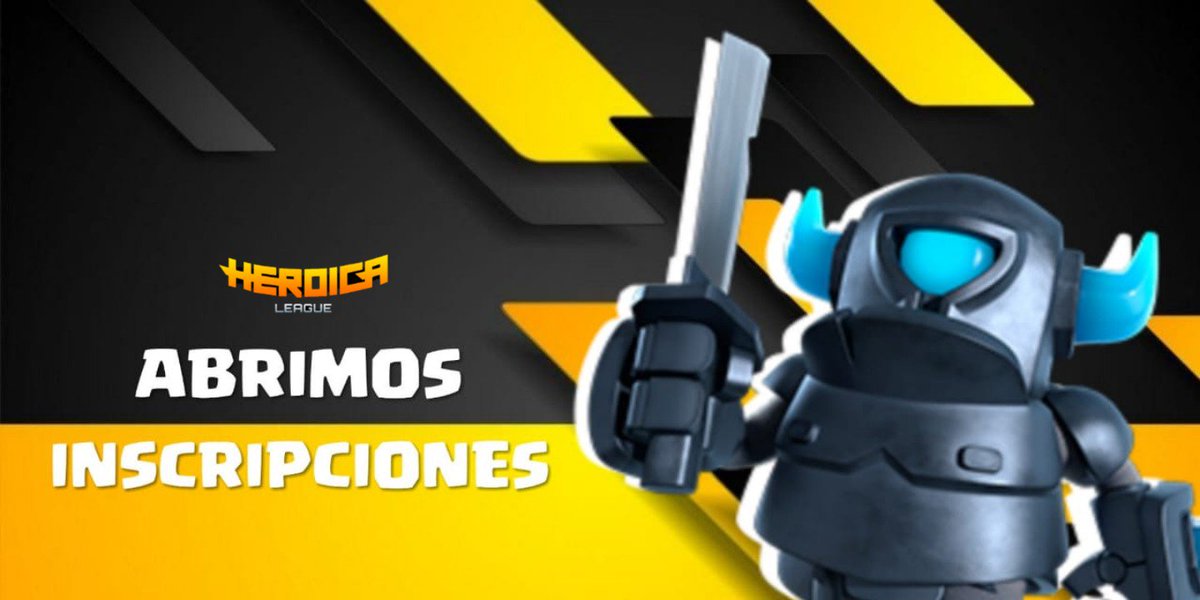 ¡ABRIMOS INSCRIPCIÓNES!

Liga de Clash Royale  I Split 1

➡️ Requisitos

➡️ Seguir a <a href="/Team_Heroica/">Team Heroica 🇦🇷</a>
<a href="/ShadARG/">Shad 陰影</a> @obakkingg
➡️ Mencionar a 2 equipos, dar 🔁 + ❤
➡️ Conseguir 15 🔁

💰 Prize-pool: Pass Royale Season 3