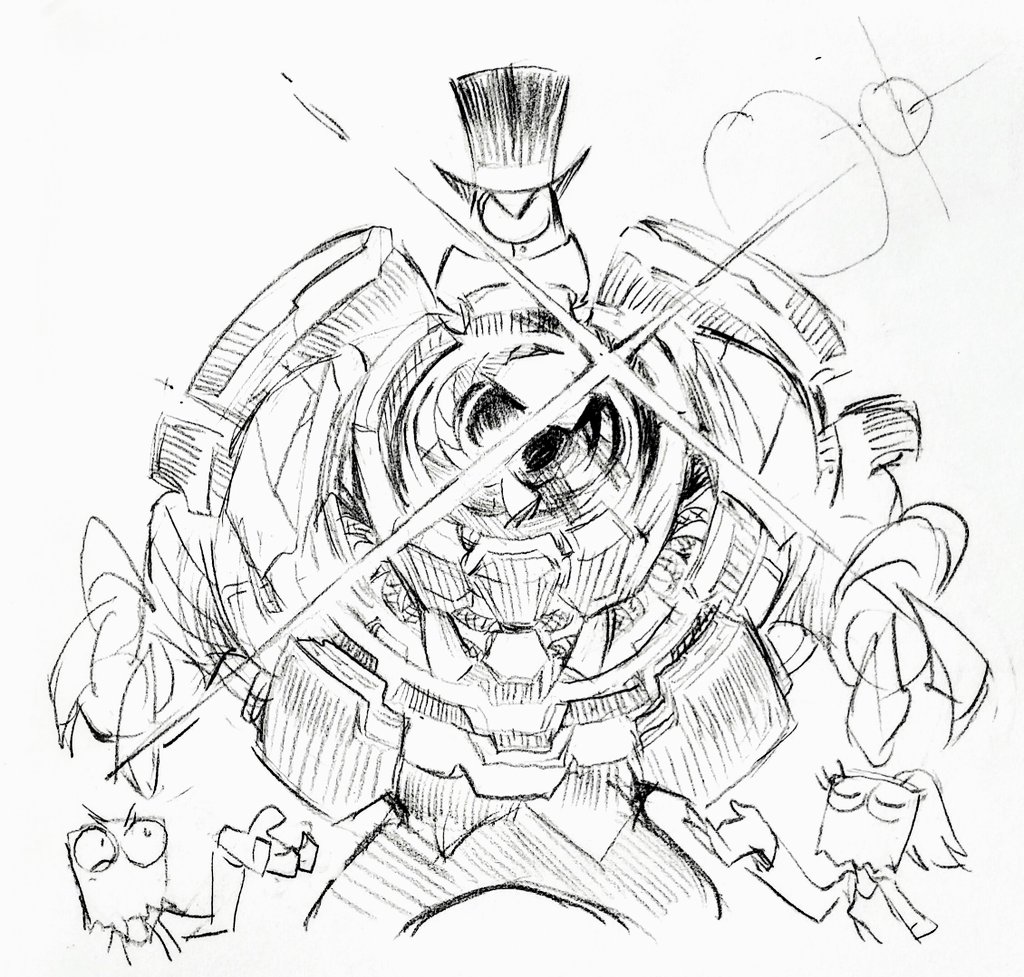 #Villainous #drFlug #Blackhat #hatbot
Doctors present 