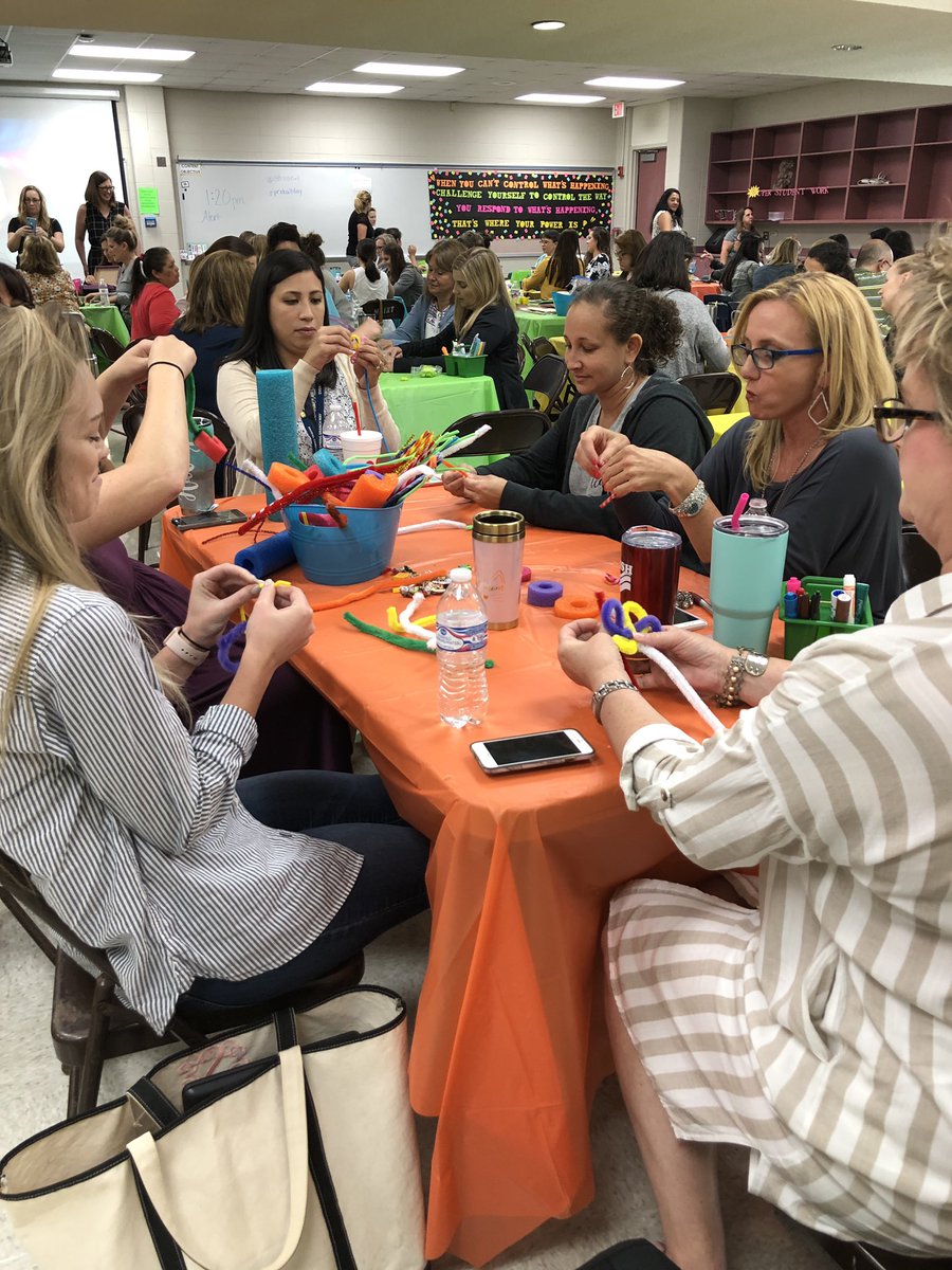 SMCJAC's tweet photo. SBISD Prek Teachers explore play  @SbisdPreK #EarlyChildhoodEducation #lifelonglearning https://t.co/FA7aBEeXRu