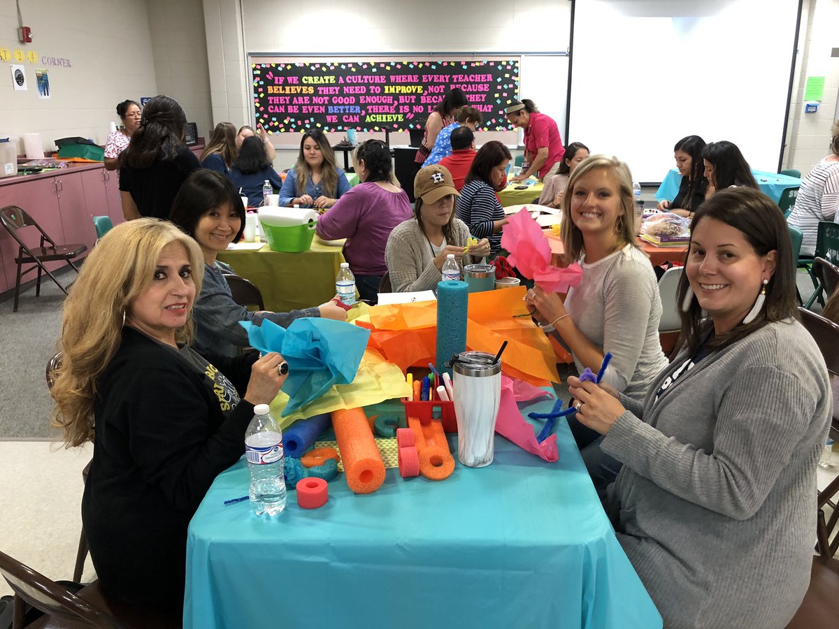 SMCJAC's tweet photo. SBISD Prek Teachers explore play  @SbisdPreK #EarlyChildhoodEducation #lifelonglearning https://t.co/FA7aBEeXRu