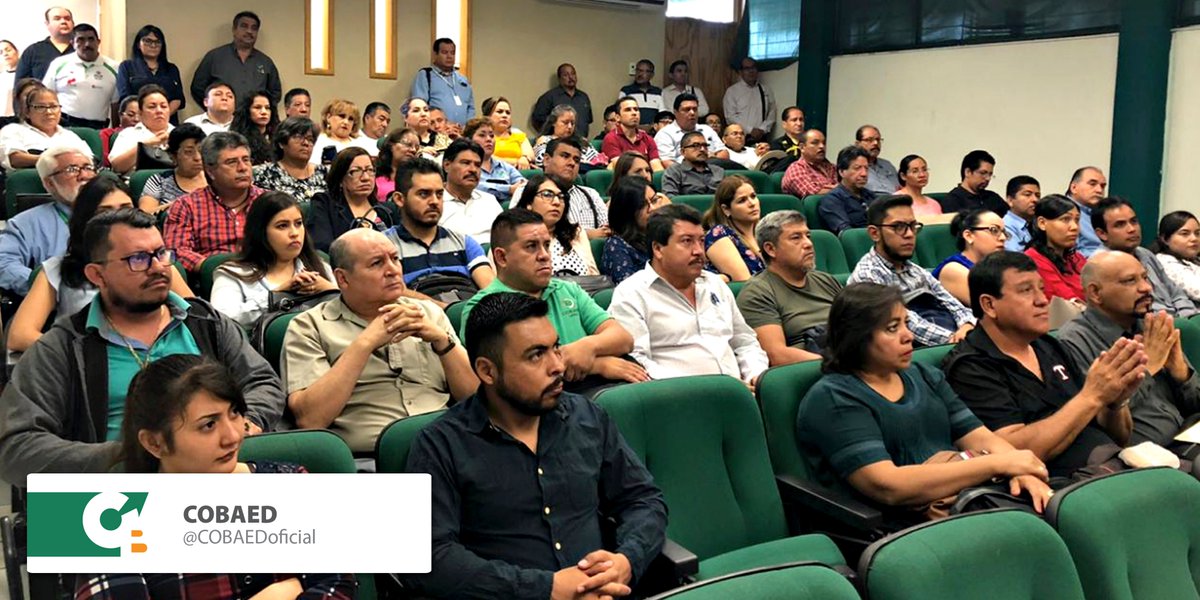 COBAEDoficial's tweet photo. Arranque de jornada de Academias Estatales 2019 B en Región Laguna , con la participación de 11 planteles del #Subsistema #COBAED, concentrando a 230 asistentes que fueron recibidos por las autoridades institucionales, encabezadas por su titular, @Bonifacioamigo https://t.co/sOLl7olaig
