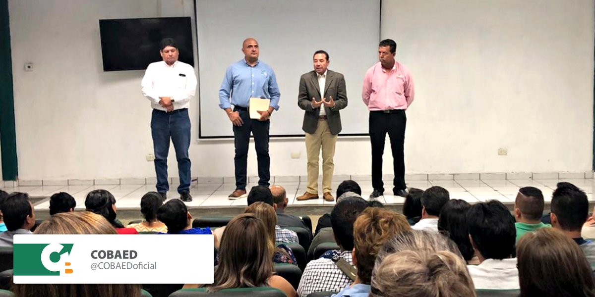 COBAEDoficial's tweet photo. Arranque de jornada de Academias Estatales 2019 B en Región Laguna , con la participación de 11 planteles del #Subsistema #COBAED, concentrando a 230 asistentes que fueron recibidos por las autoridades institucionales, encabezadas por su titular, @Bonifacioamigo https://t.co/sOLl7olaig