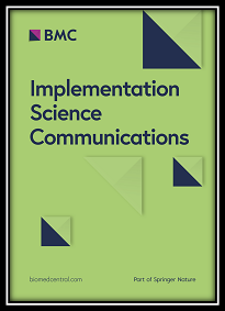 Another Milestone. New Journal.
Implementation Science Communications
Inclusive & multidisciplinary. Welcomes studies on #strategies #implementation #evaluations #NaturalExperiments #DeImplementation #ImpSci #Evidence #Dissemination
…ntationsciencecomms.biomedcentral.com
