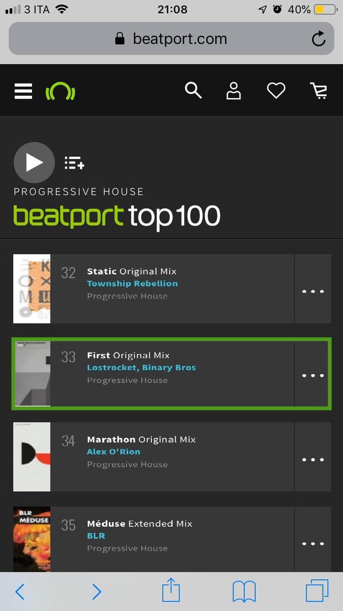 sandroesse's tweet photo. Now on @beatport #progressivehouse #progressive #chart #binarybros https://t.co/VMiMcyikaT