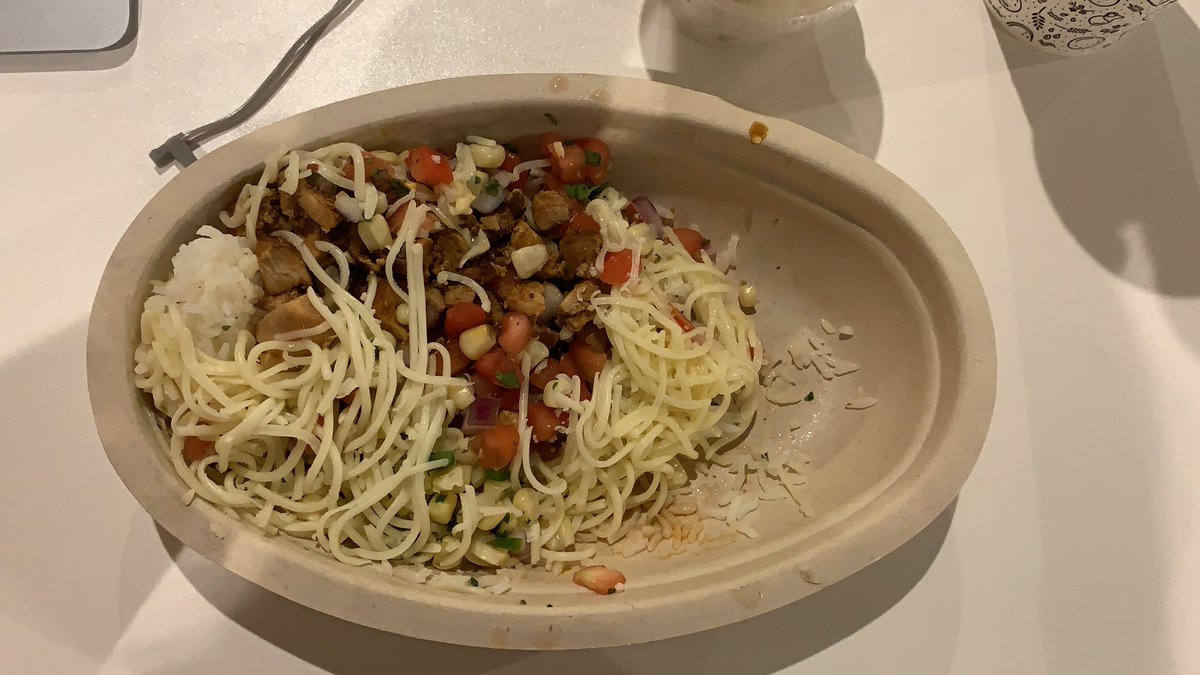 Elle_Snodgrass's tweet photo. You call this a burrito bowl @ChipotleTweets ???? I have never been so disappointed with your service. You need to fix your Nashville 21st Ave’s definition of a burrioto bowl. https://t.co/9gtO2parlY