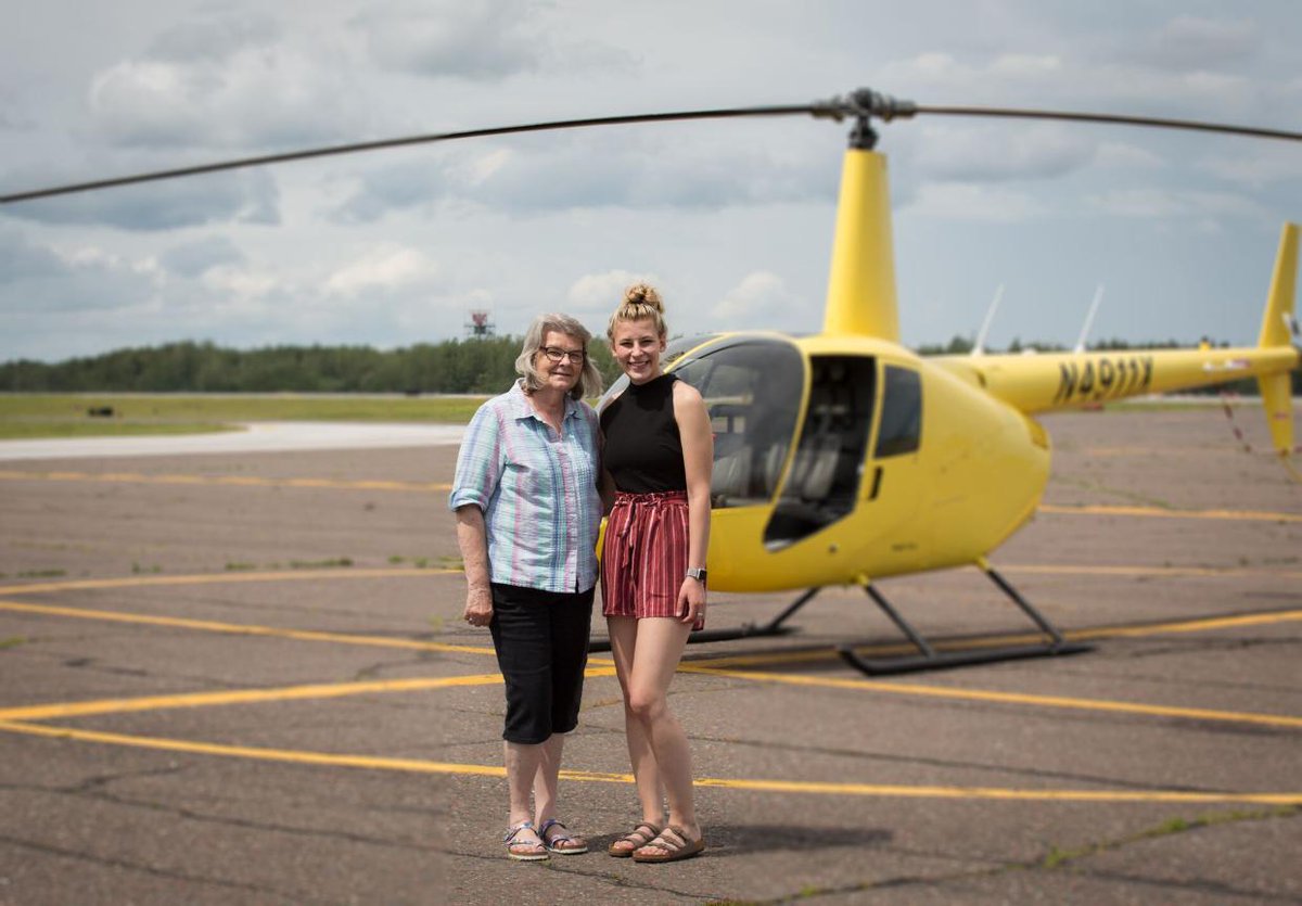 lshelicopters's tweet photo. It's always a beautiful day for a helicopter ride, or 2. ☀🌈🚁
#heliyeah #aboveduluth #lshelicopters https://t.co/ikDREdrXO8