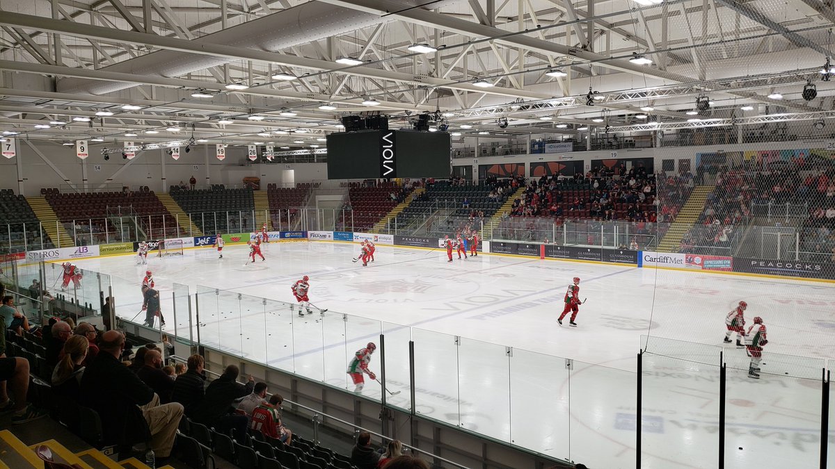 MGMalley's tweet photo. Enjoyed my first visit to the @TheViolaArena to watch @cardiffdevils practice. Defo an improvement on the big blue tent! #cardiffdevils #violaarena https://t.co/8k5zzYV8wm