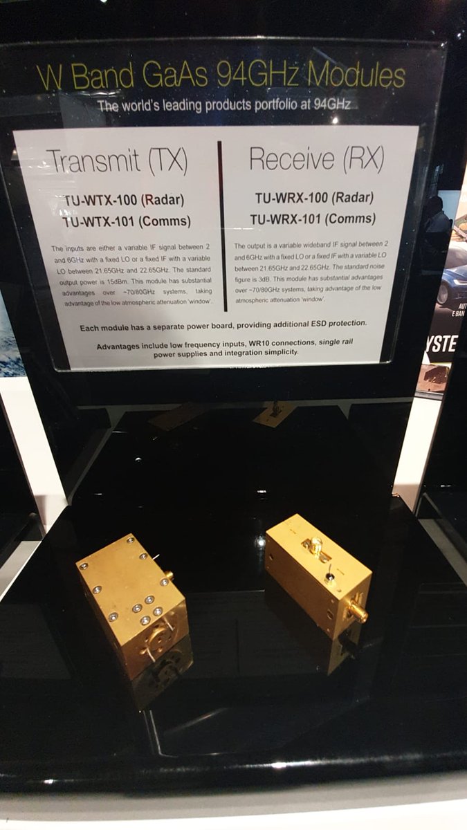 Arralis's tweet photo. We are currently displaying our Ka band transceiver along side many other products at Smallsat Utah, visit the team at booth 117 until the 8th.
To find out more information on our products visit our website here - https://t.co/7G5thBGswH
#arralis #smallsat #Utah #booth117 https://t.co/YlNdPzDdwQ