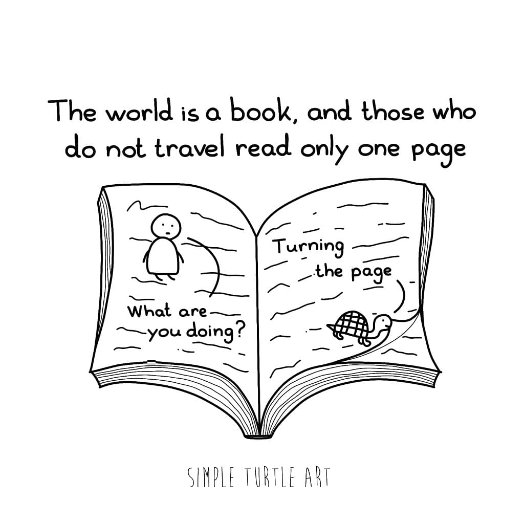 simpleturtleart's tweet photo. The world has so much to offer. So much to see and so much to experience. Stay in one place and you'll miss out on a lot of what life has to give. 🌍 https://t.co/7v73rSV4Re