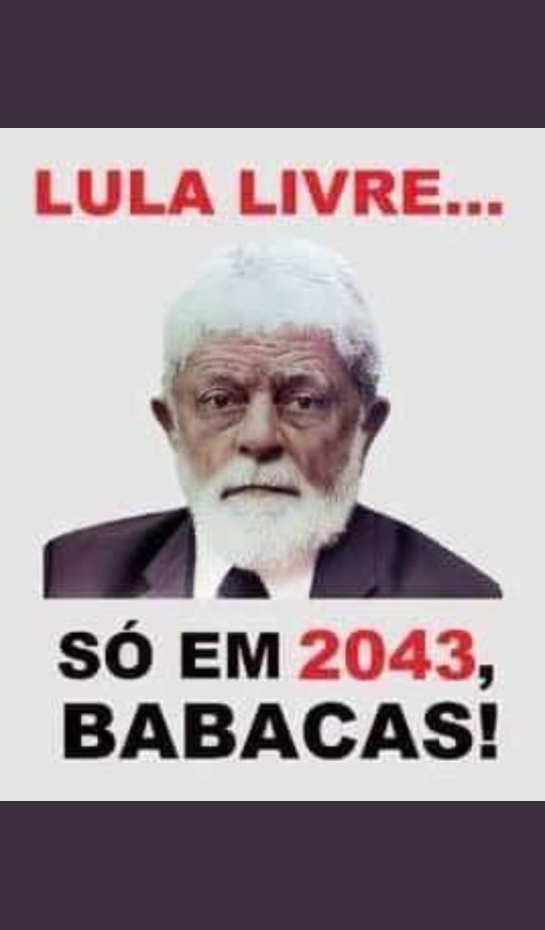 cilorrane's tweet photo. E é uma luta grande, não quer ir para um presídio, não faca nada de errado. Portando fique enjaulado por muitos anos.
#LulaNoPresidio https://t.co/bXhCL7lMKV