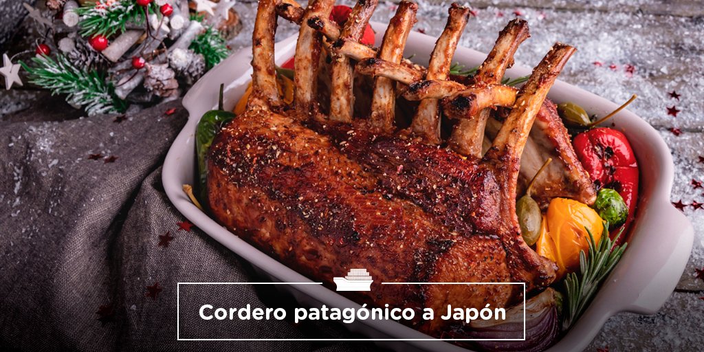 redcame's tweet photo. En un logro histórico para la producción ovina argentina, se realizó la primera exportación comercial de cordero patagónico a Japón. Se trató de 12 toneladas enviadas por un frigorífico de Río Gallegos, Santa Cruz. Dale RT por la apertura de nuevos mercados. https://t.co/ORkmCbgN0B