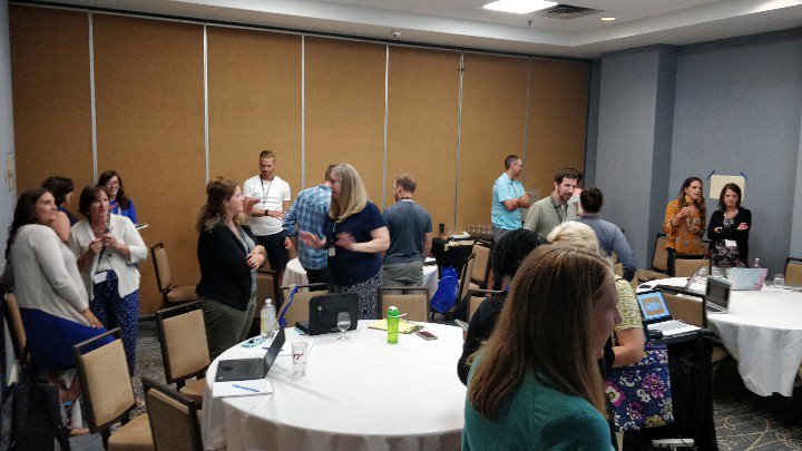 mccchr's tweet photo. What a great time presenting Video, peer teaching and movement in the math class @PCTMpctm Annual Conference. Quite an awesome lineup this year! #PCTM2019 @KauDan721 https://t.co/hmrqz2pYDz