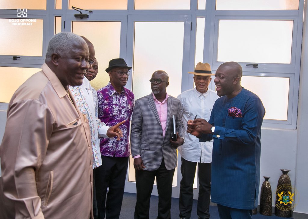 konkrumah's tweet photo. The Advertising Association Of Ghana is the umbrella body that regulates advertising industry practice in Ghana.

Earlier today I had the pleasure of receiving President Togbor Mensah and his council to work on improving standards and the lot of members.

Long live the industry. https://t.co/wFmgQnTjyU