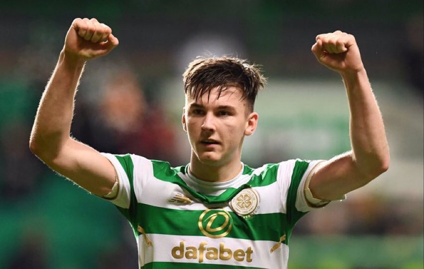 RomanoFirstHalf's tweet photo. BREAKING: Kieran Tierney set to join Arsenal from Celtic. 

Tierney will have a medical at London Colney tomorrow morning. https://t.co/1frTFv91sh