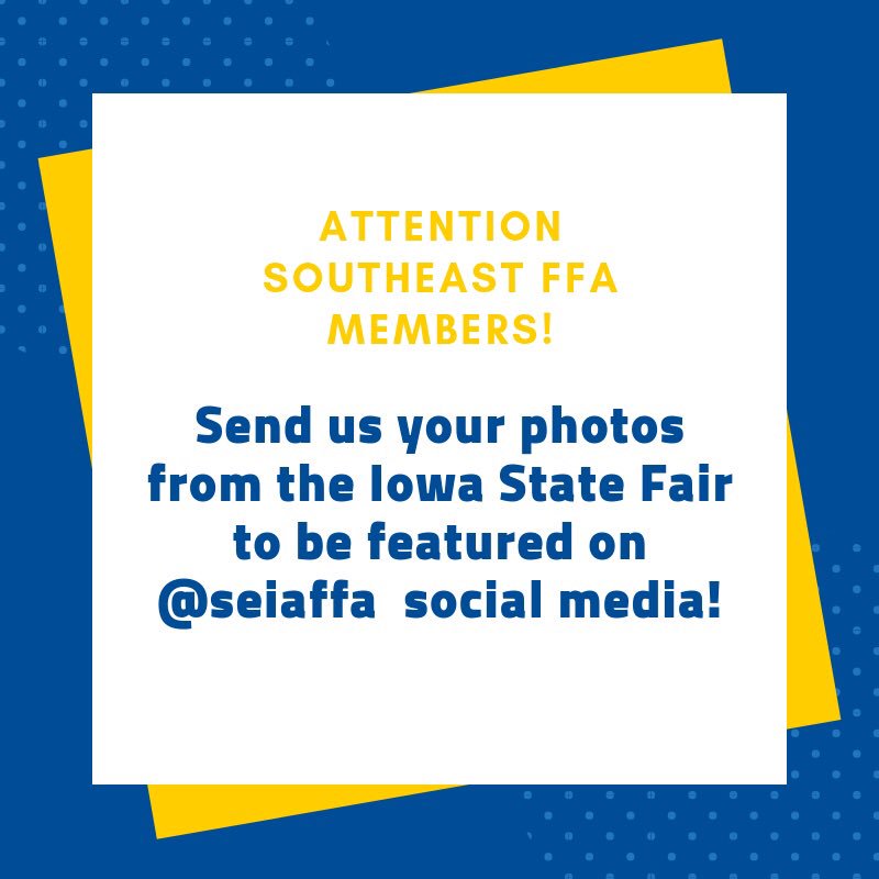 SE_District's tweet photo. Send your photos to hbrecht@iowaffa.com or adam.crews@lmscd.org! https://t.co/Q7o17ng4CZ